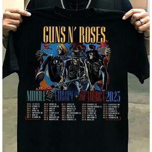 Guns N Roses Music Tour 2023 Rock Band Unisex T-Shirt